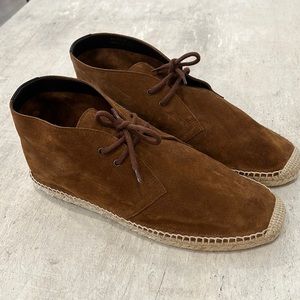 New Saint Laurent suede espadrilles. New with the box. 43 1/2.